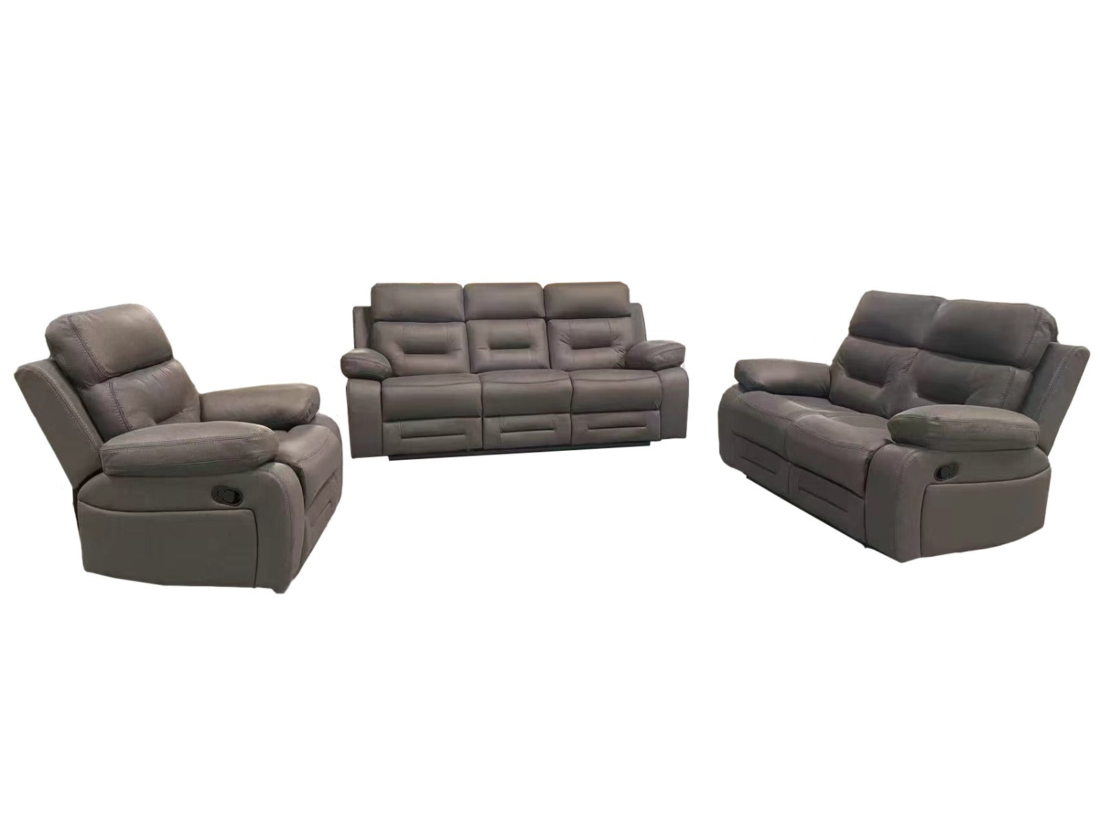 Olivia Fabric Recliner Sofa